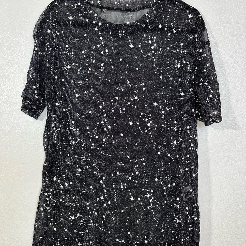 SHEIN Black Short Sleeve Tee